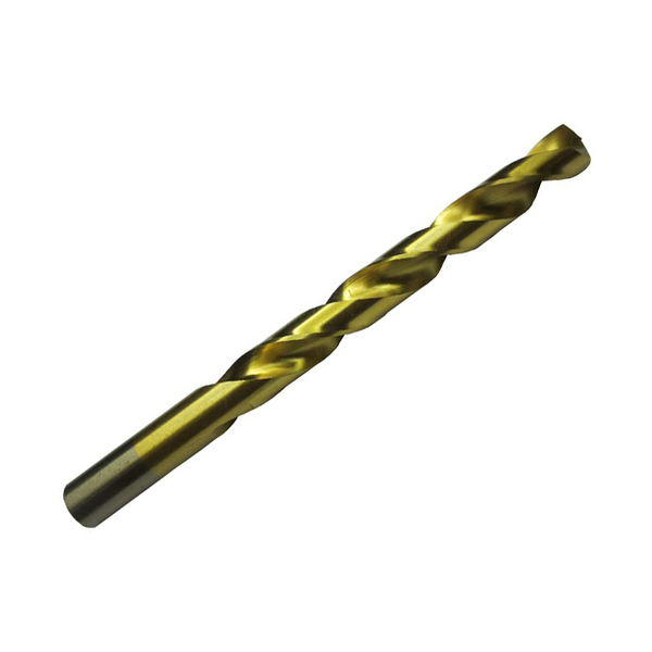 Drill America #13 Tin Coated Jobber Length Drill Bit DWDTN13